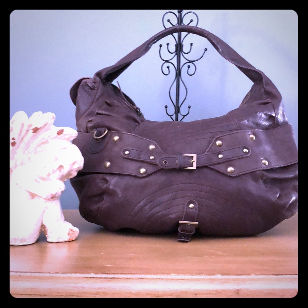 BCB Girls Hobo Style Leather Bag.
